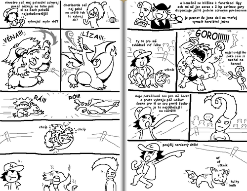 pikačové: můj pokémonní komiks 145 a 146